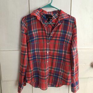J. Crew Lightweight Summer Button-Down Shirt